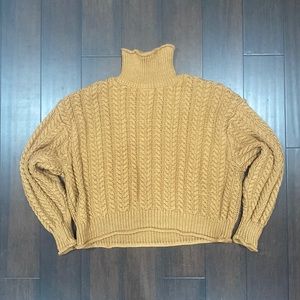 H&M Brown knit sweater [SIZE: L]